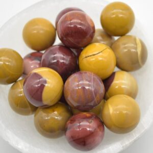 Mookite Mookaite Sphere Ball - 2cm - 1 or 4 Count