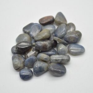 Iolite Tumbled Pebble Stones -  6 Count