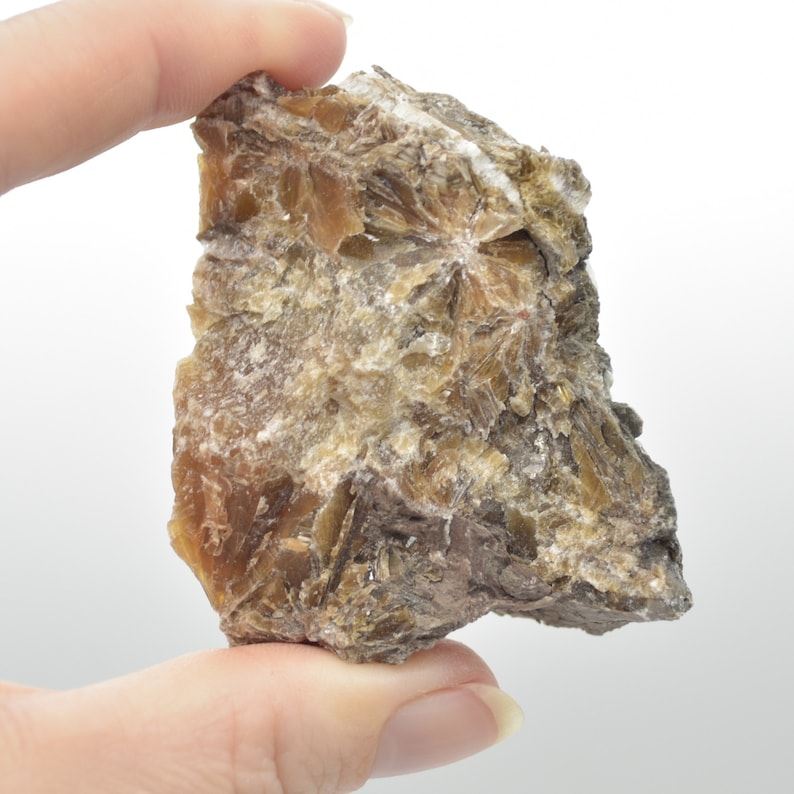 Raw Daisy Bed Gypsum Specimen Rock - 85 grams - Image 3