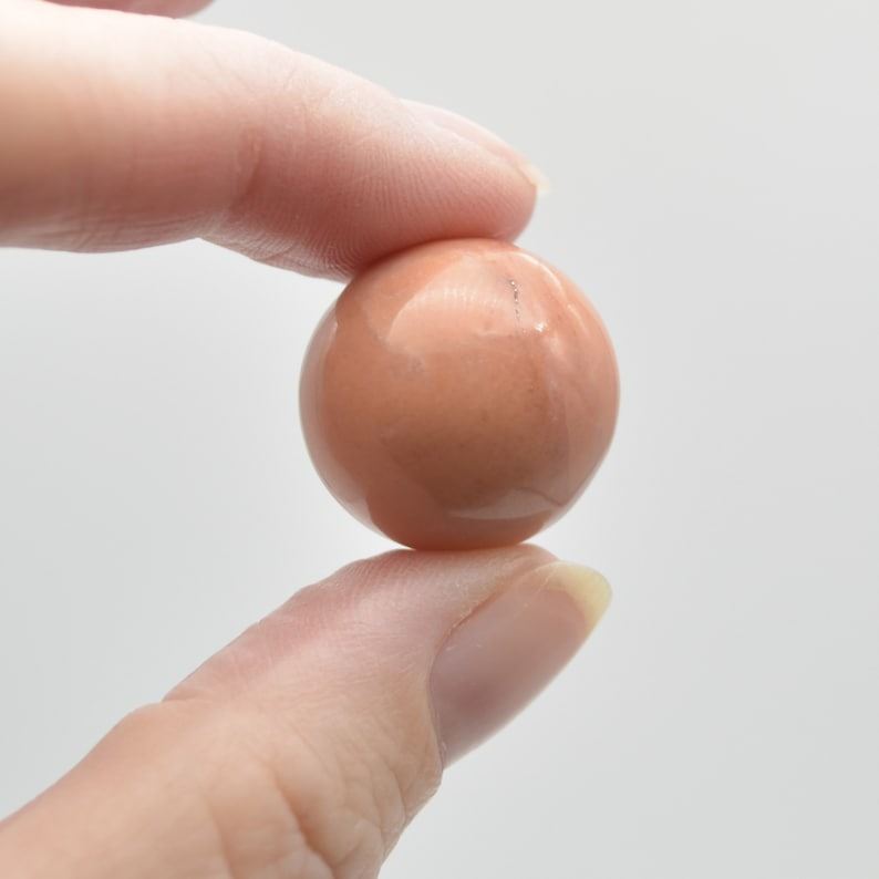 Pink Aventurine Sphere Ball - 2cm - 1 or 4 Count - Image 4