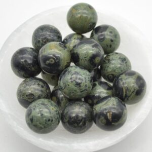 Kambaba Jasper Sphere Ball - 2cm - 1 or 4 Count