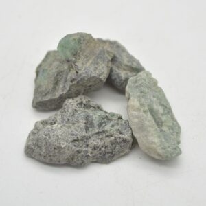 Raw Emerald Specimen Rocks - 4 Count - lot 08