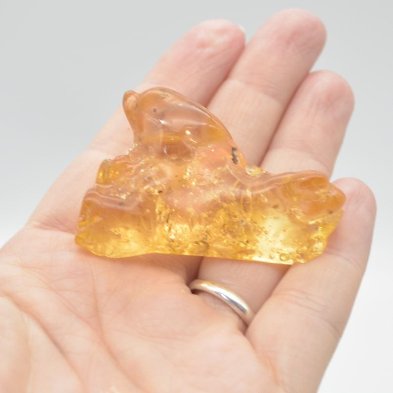 Raw Copal Amber Specimen Rock - 12.5 grams - Image 7