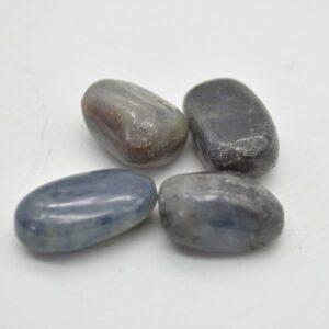 Iolite Tumbled Pebble Stones - 4 Count #03