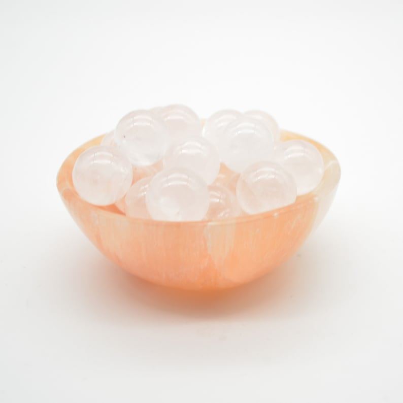 Clear Quartz Sphere Ball - 2cm - 1 or 4 Count - Image 3