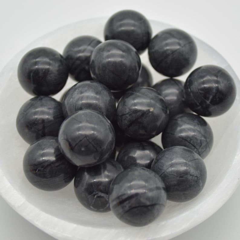 Picasso Jasper Sphere Ball - 2cm - 1 or 4 Count