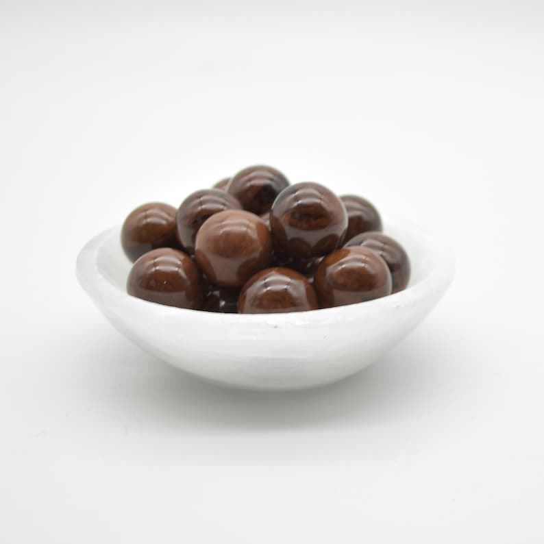 Mahogany Obsidian Sphere Ball - 2cm - 1 or 4 Count - Image 3