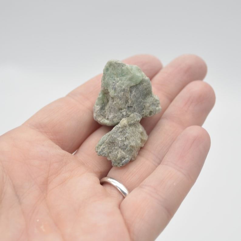 Raw Emerald Specimen Rocks - 2 Count - Image 5