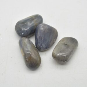 Iolite Tumbled Pebble Stones -  4 Count #02