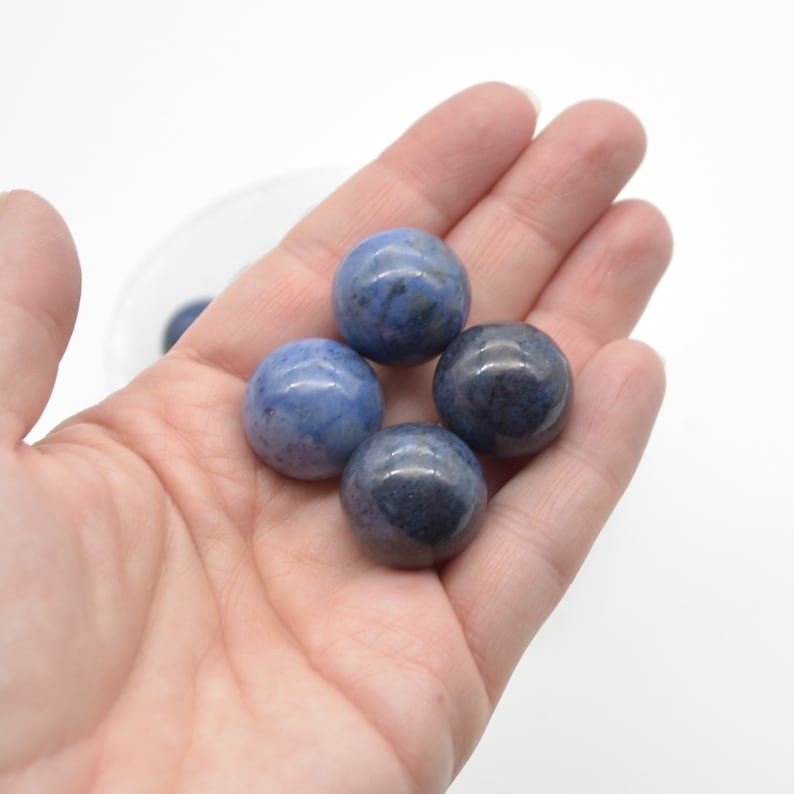 Dumortierite Sphere Ball - 2cm - 1 or 4 Count - Image 5