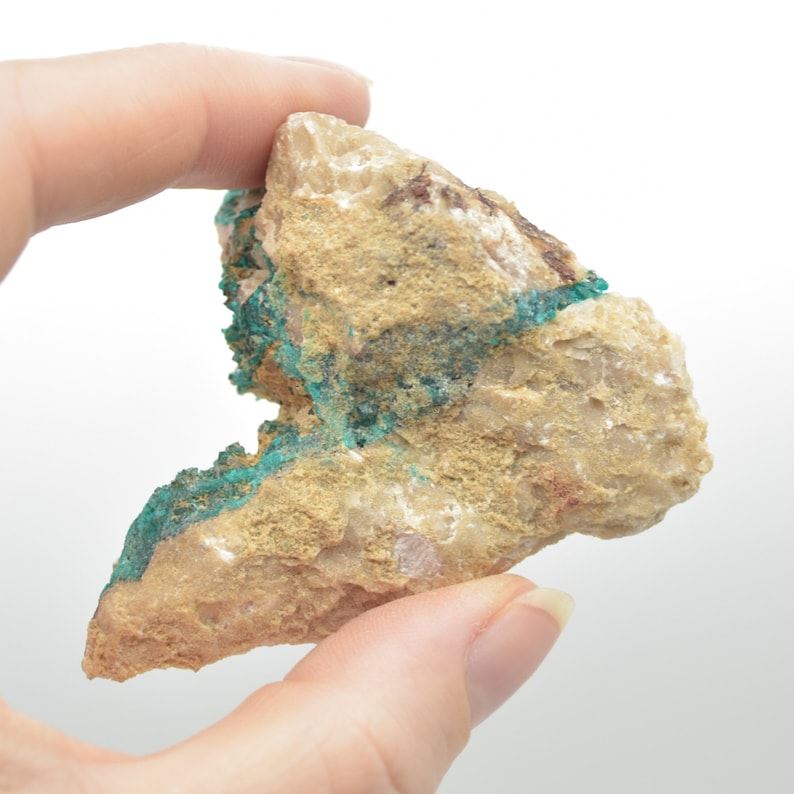 Raw Dioptase Specimen Rock - 88 grams - Image 5