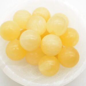 Aragonite Sphere Ball - 2cm - 1 or 4 Count