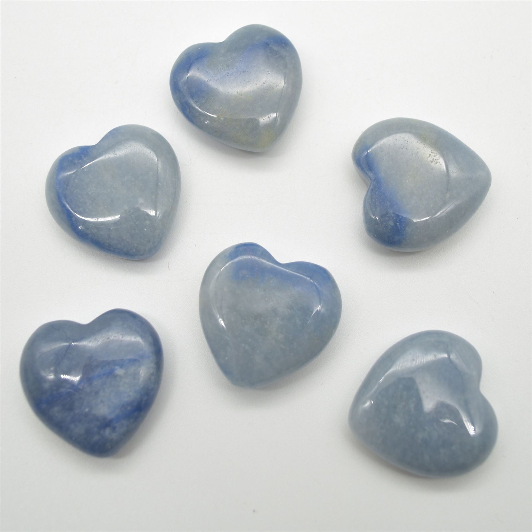 Blue Aventurine Heart - 3cm - 1 Count - Image 2