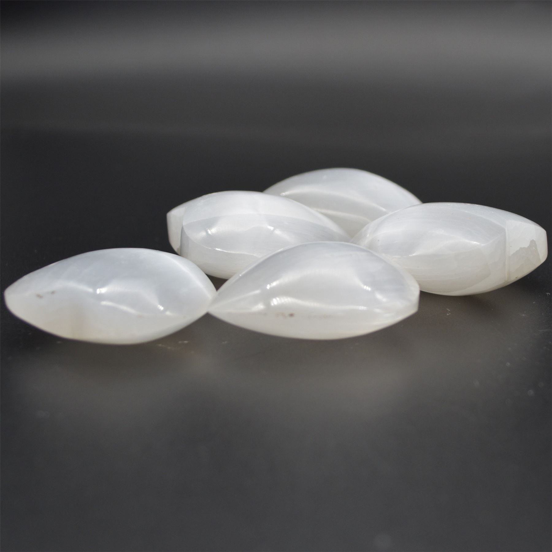 Selenite (Satin Spar) Heart - 5cm - 6cm - 1 Count - Image 2