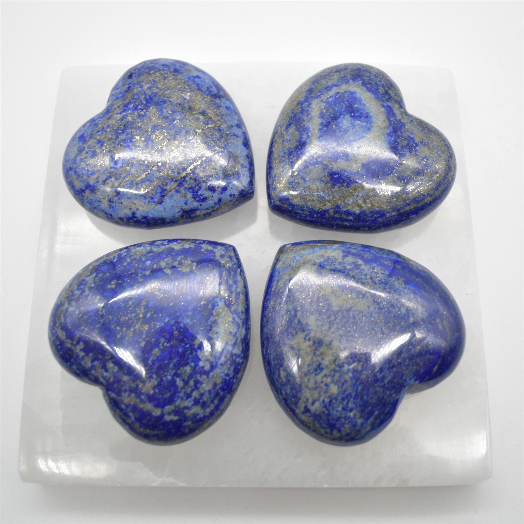 Lapis Lazuli Crystal Heart - 6cm - 1 Count - Image 5