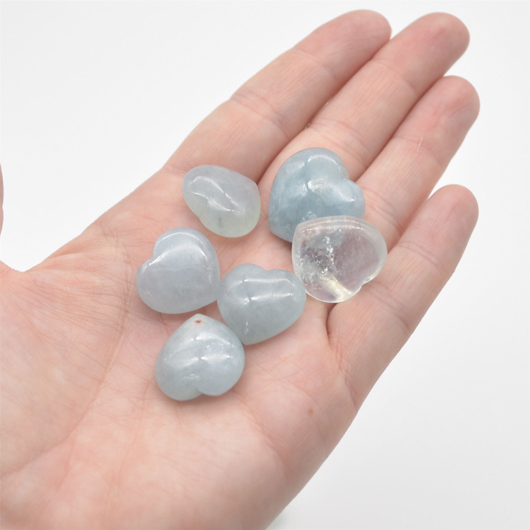 Aquamarine Heart - 1.8cm - 2cm - 1 Count - Image 4