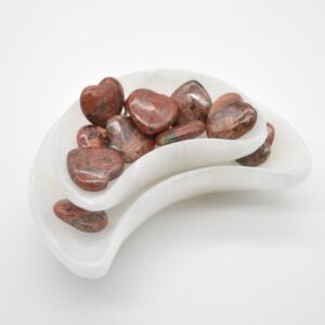 Poppy Jasper Heart - 3cm - 1 Count