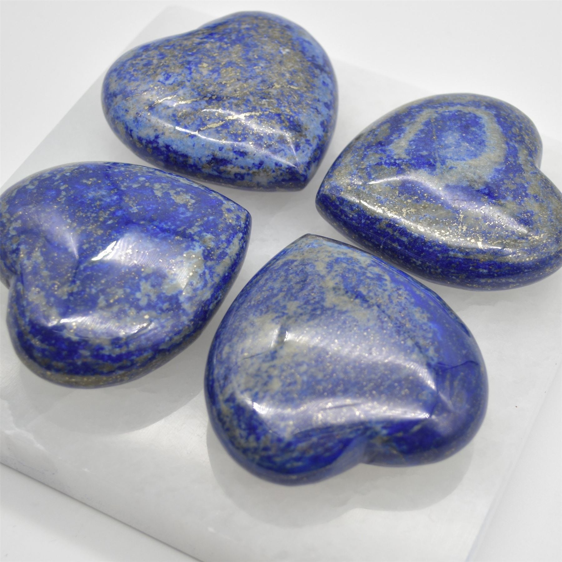 Lapis Lazuli Crystal Heart - 6cm - 1 Count - Image 7