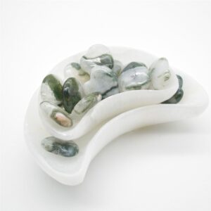 Tree Agate Heart - 3cm - 1 Count