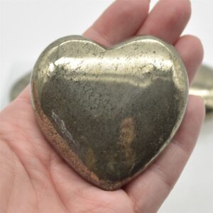 Pyrite Heart - 6cm - 1 Count