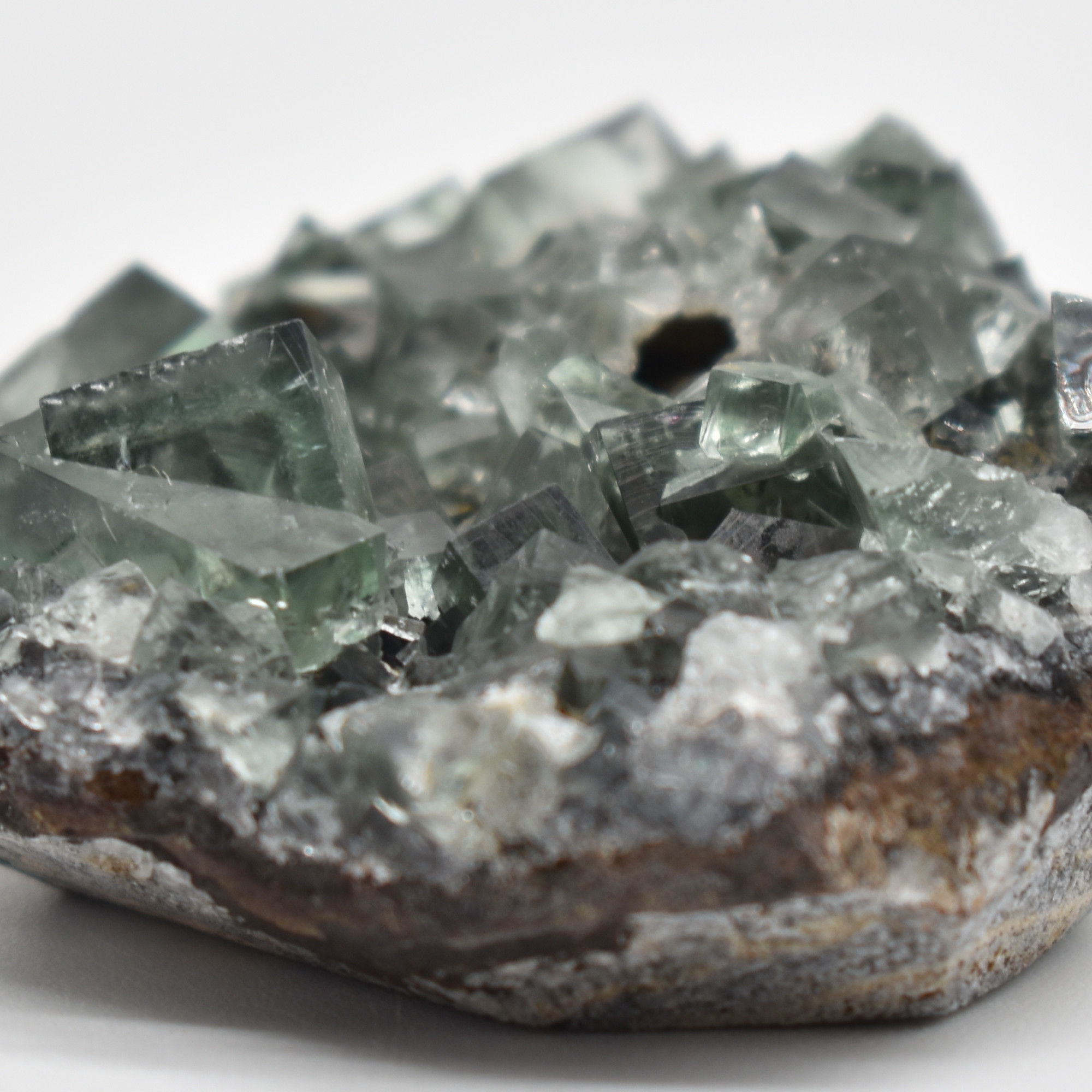 Diana Maria Fluorite Raw Cluster Specimen - Sourced UK - 97 grams #209 - Image 5