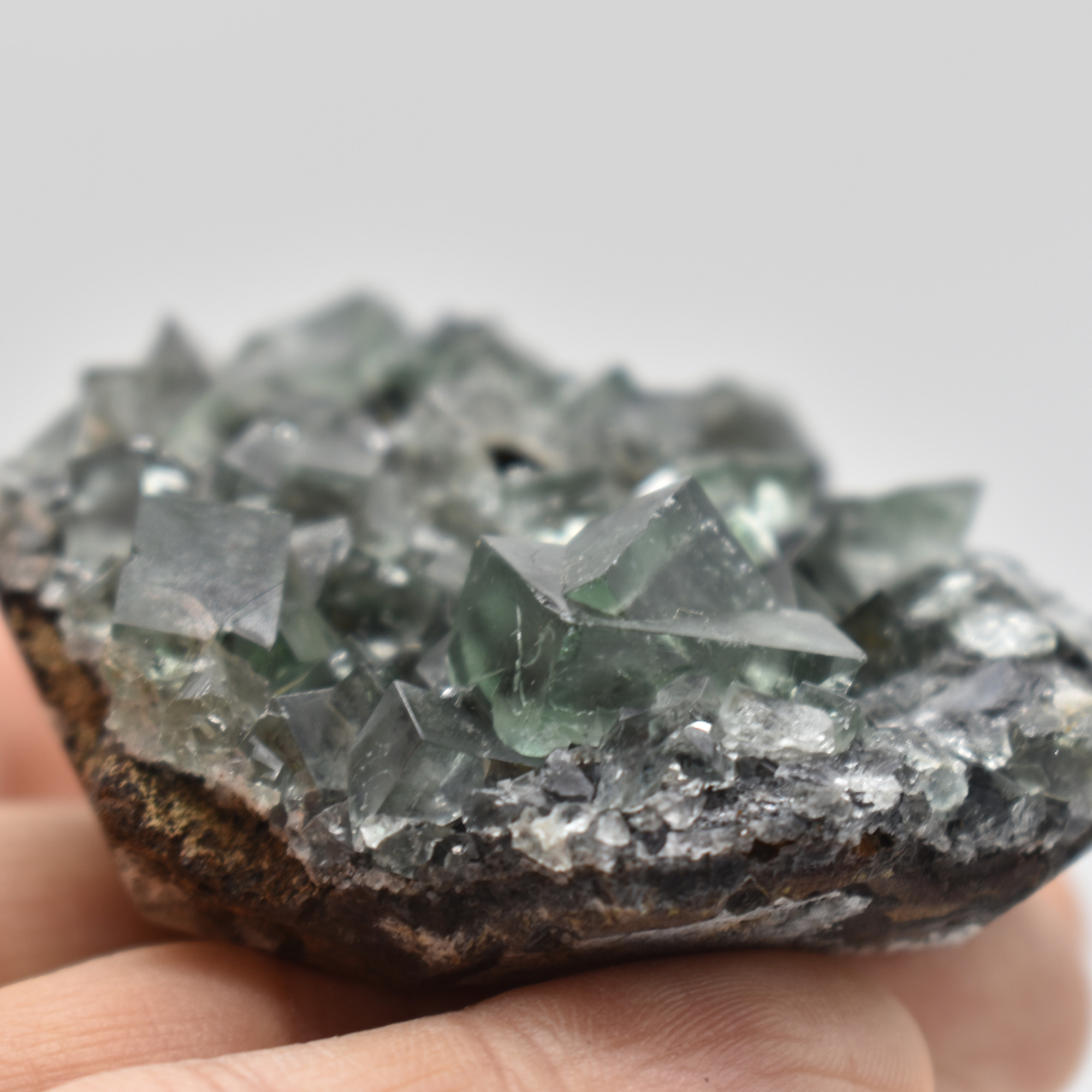 Diana Maria Fluorite Raw Cluster Specimen - Sourced UK - 97 grams #209 - Image 6