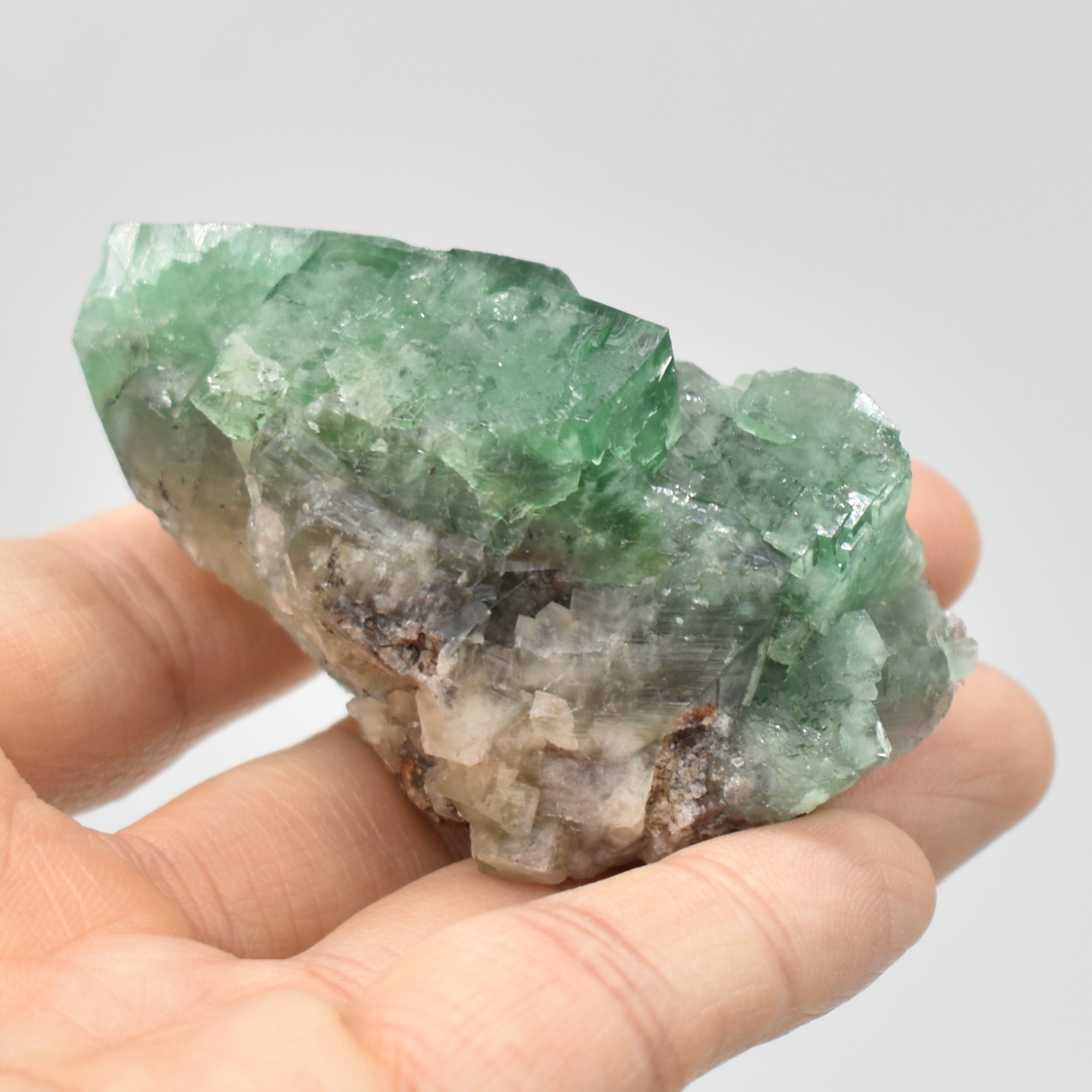 Diana Maria Fluorite Raw Cluster Specimen - Sourced UK - 103 grams #230 - Image 8