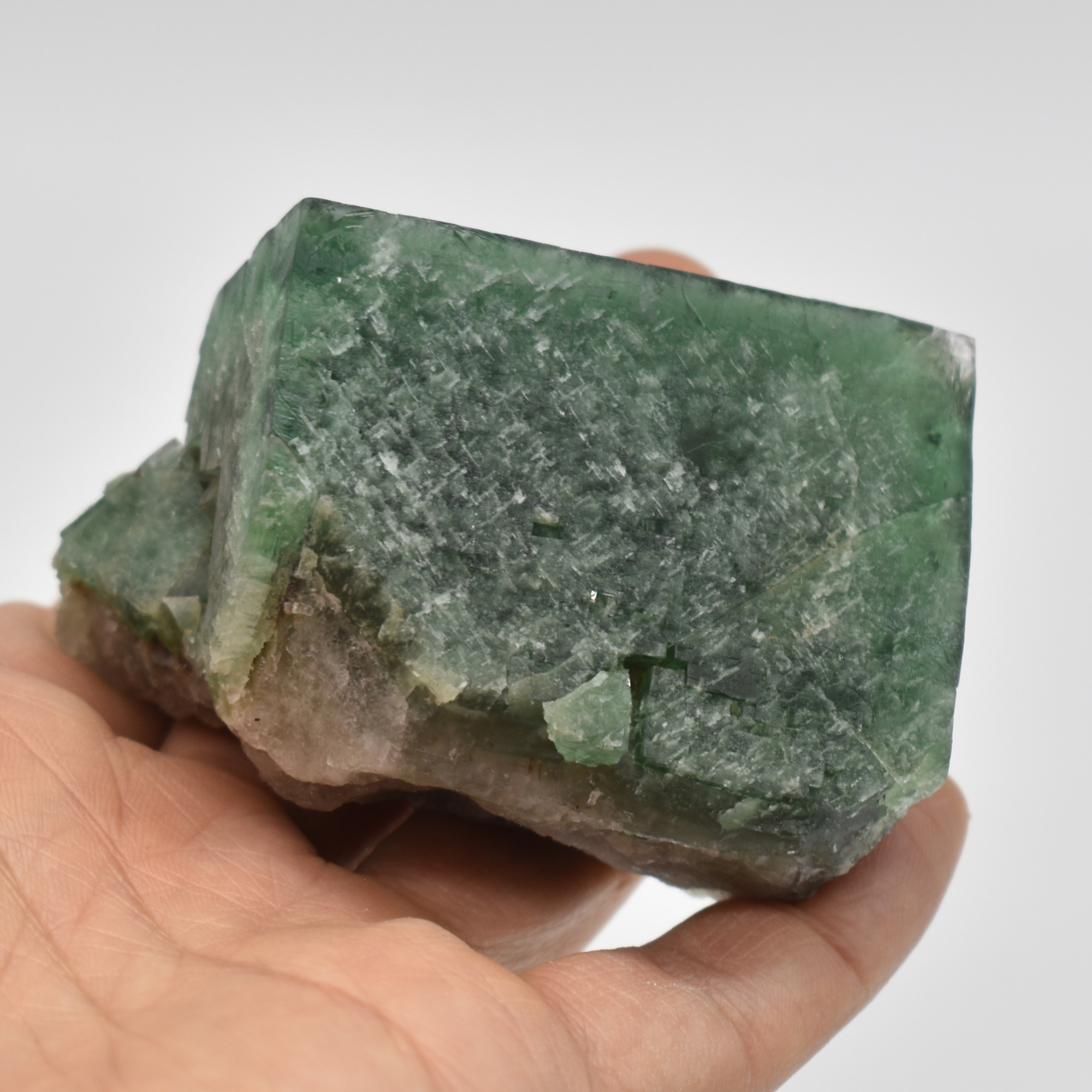 Diana Maria Fluorite Raw Cluster Specimen - Sourced UK - 225 grams #317 - Image 6