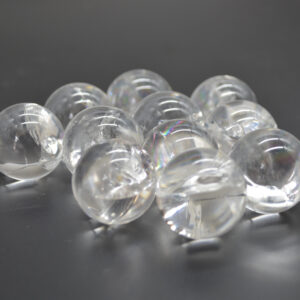 Rainbow Clear Quartz Sphere Ball - 2.5cm - 1 Count