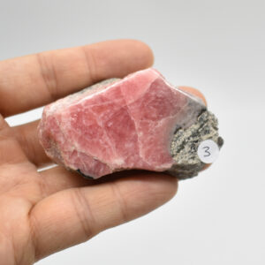 Raw Rhodochrosite Slab Slice Specimen from Argentina - 88 grams #03