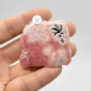 Raw Rhodochrosite Slab Slice Specimen from Argentina - 74 grams #06