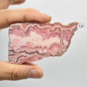 Raw Rhodochrosite Slab Slice Specimen from Argentina - 62 grams #16