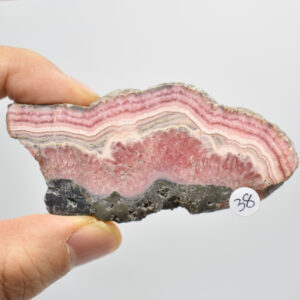 Raw Rhodochrosite Slab Slice Specimen from Argentina - 51 grams #38
