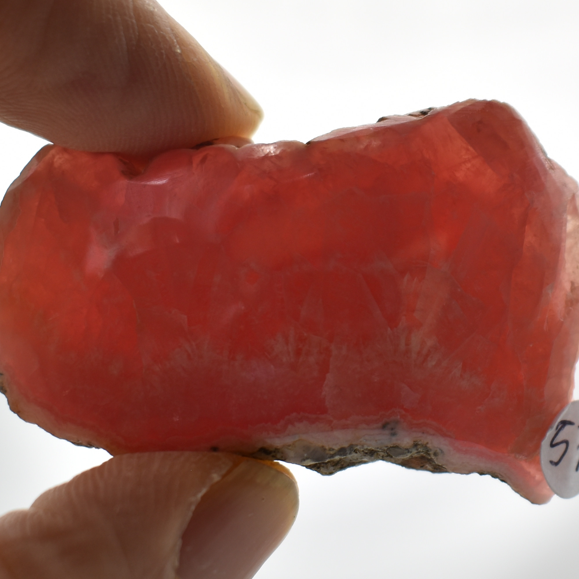 Raw Rhodochrosite Slab Slice Specimen from Argentina - 27 grams #57 - Image 3
