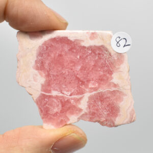 Raw Rhodochrosite Slab Slice Specimen from Argentina - 24 grams #82