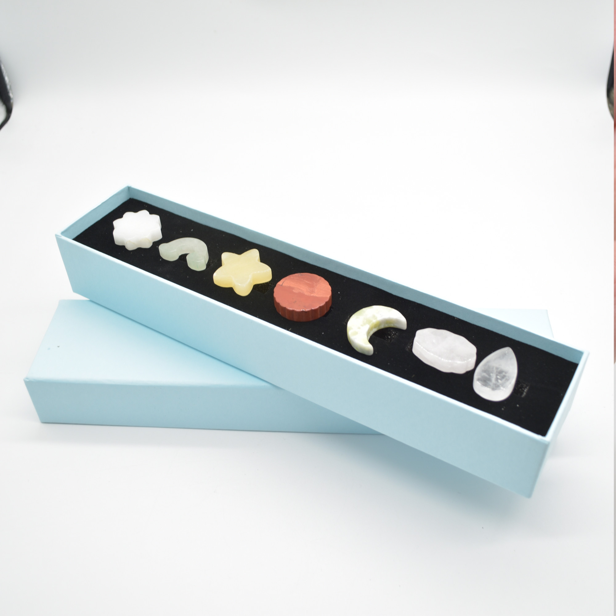 Gemstone Crystal Weather System Gift Set - 7 Gemstone Shapes - Image 2