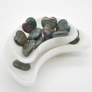 Bloodstone Heart - 3cm - 1 Count