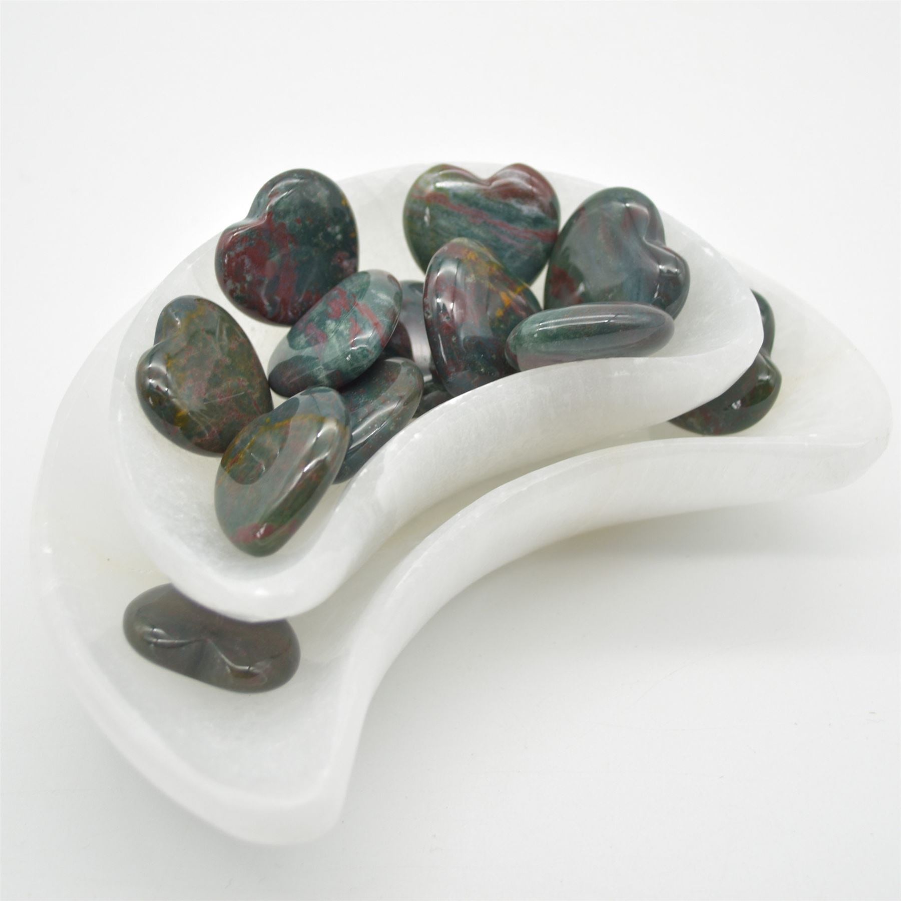 Bloodstone Heart - 3cm - 1 Count