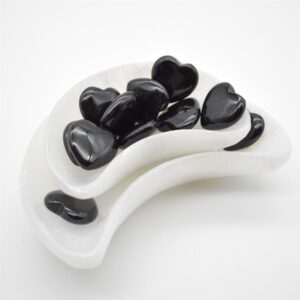 Black Obsidian Heart - 3cm - 1 Count