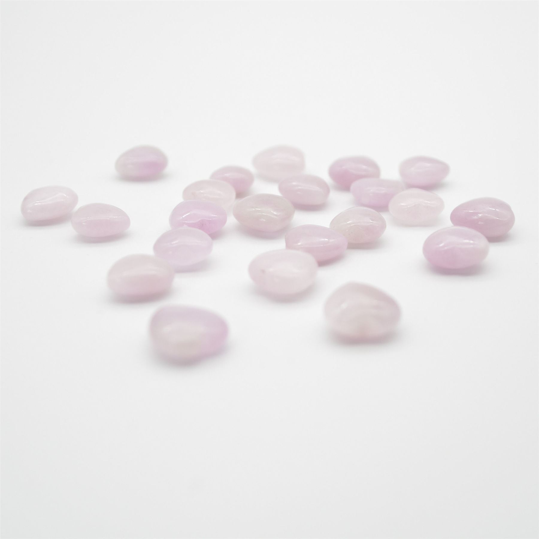 4 Kunzite Mini Hearts - 1cm - Image 2