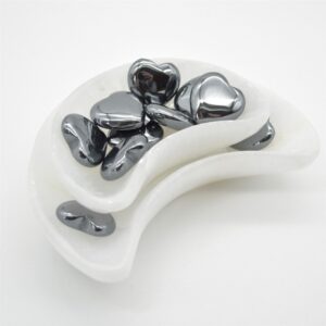 Hematite Heart - 3cm - 1 Count