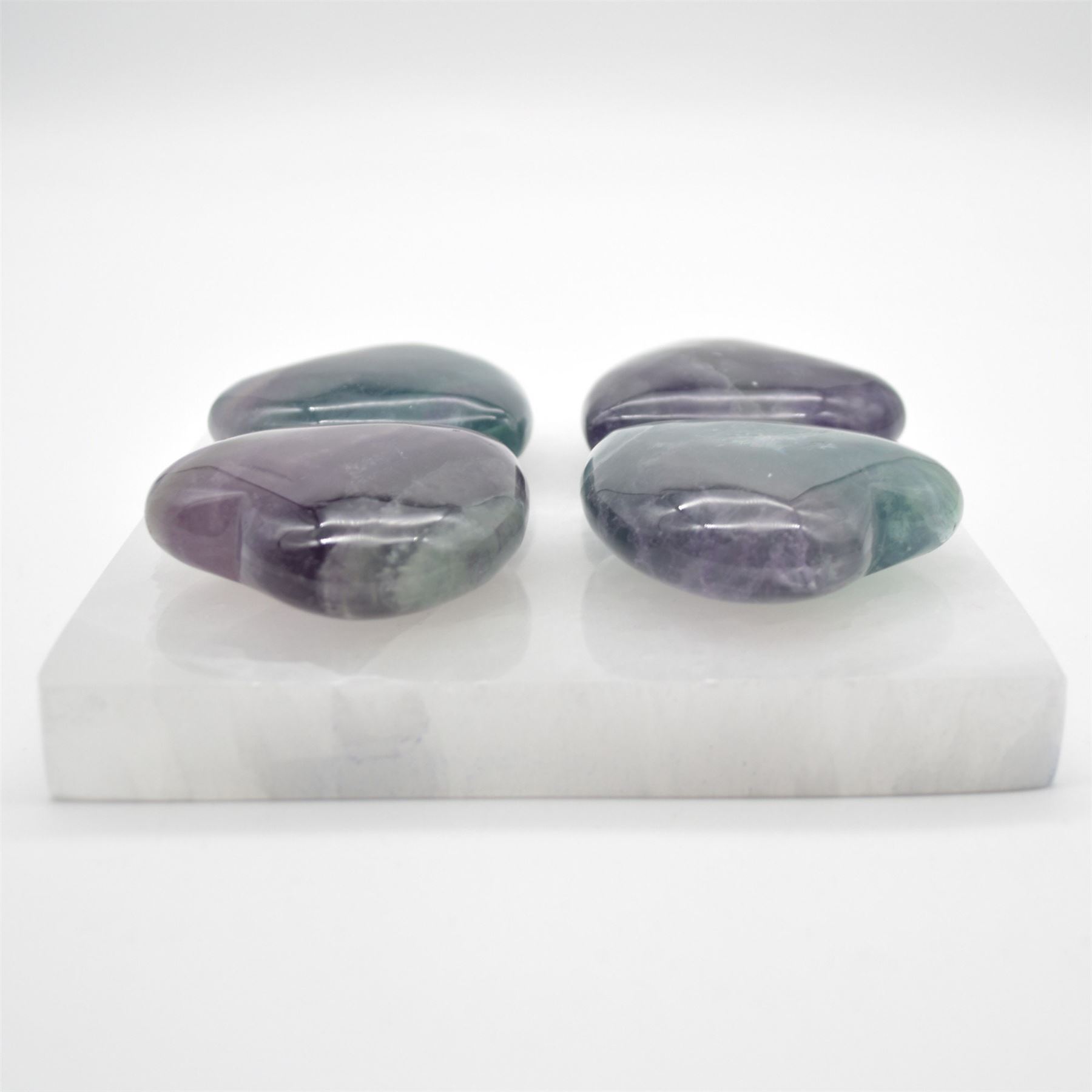Rainbow Fluorite Crystal Heart - 6cm - 1 Count - Image 7