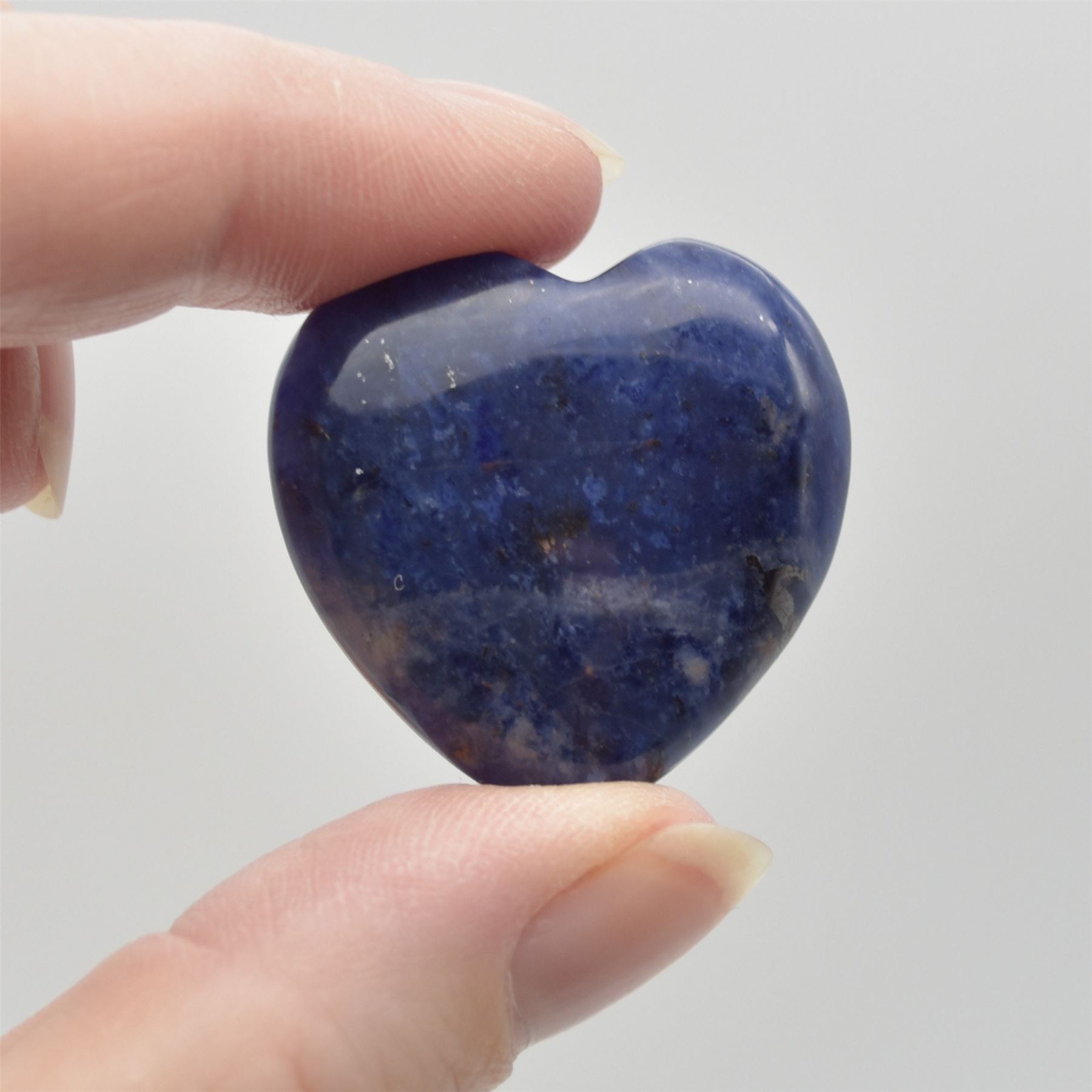Sodalite Heart - 3cm - 1 Count - Image 4
