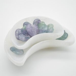 Rainbow Fluorite Heart - 3cm - 1 Count