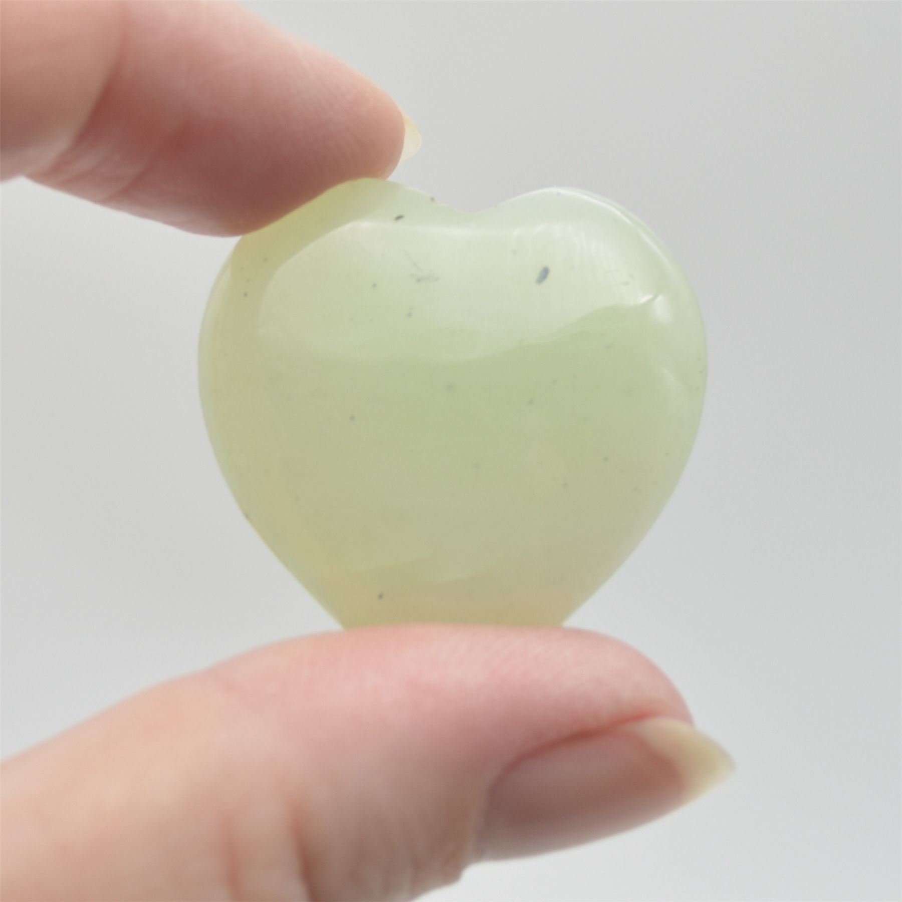 New Jade Heart - 3cm - 1 Count - Image 5