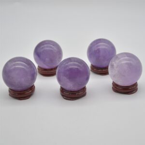 Amethyst Crystal Sphere Ball  - 4.5cm