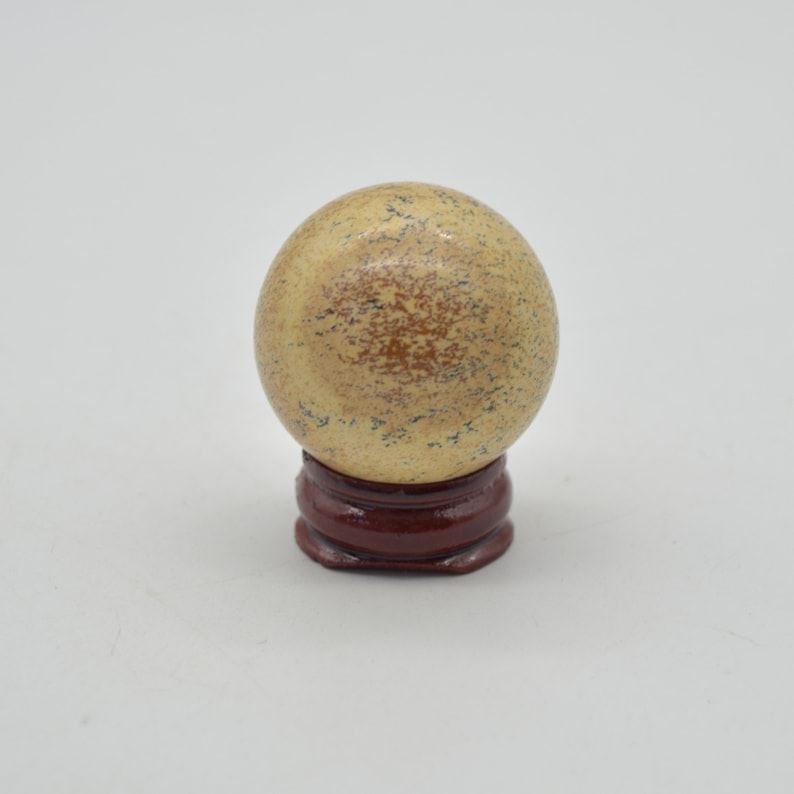 Picture Jasper Crystal Sphere Ball - 56 grams - 3cm- 3.5cm - #03 - Image 2