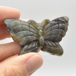 Labradorite Butterfly - 28 grams - 5cm x 3cm x 1cm