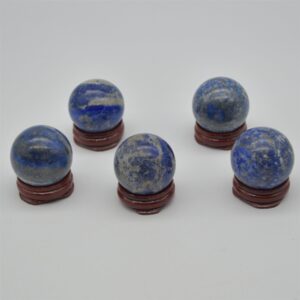 Lapis Lazuli Crystal Sphere Ball - 4cm - 4.5cm - 80 - 100 grams