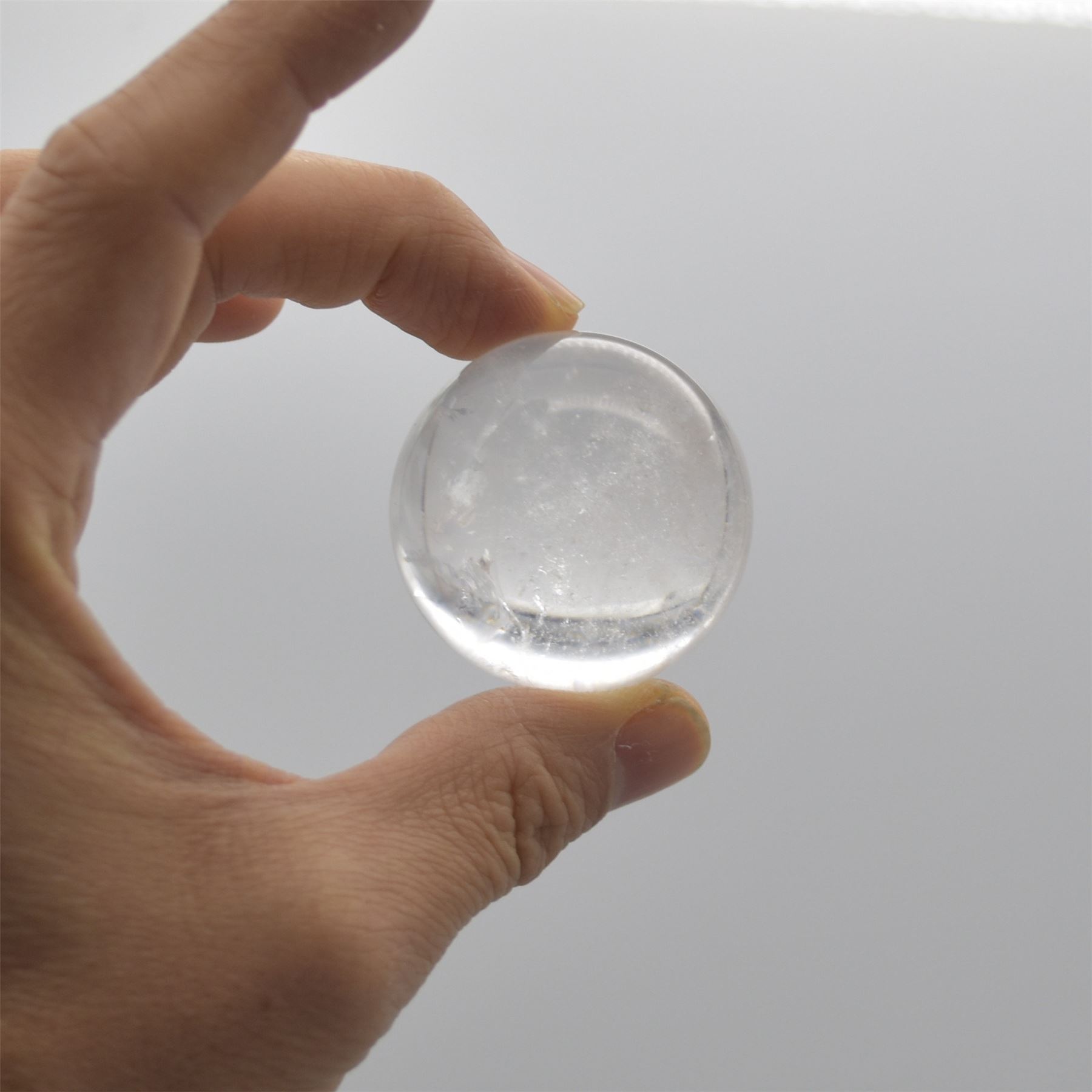 Clear Quartz Crystal Sphere Ball - 4cm - 4.5cm - 90 - 100 grams - Image 2